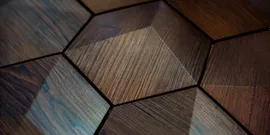 Дизайнерская 3D панель из гипса Artpole CUBE platinum