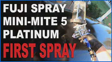 Спрей Mini-Mite 5 Platinum Fuji – первое распыление