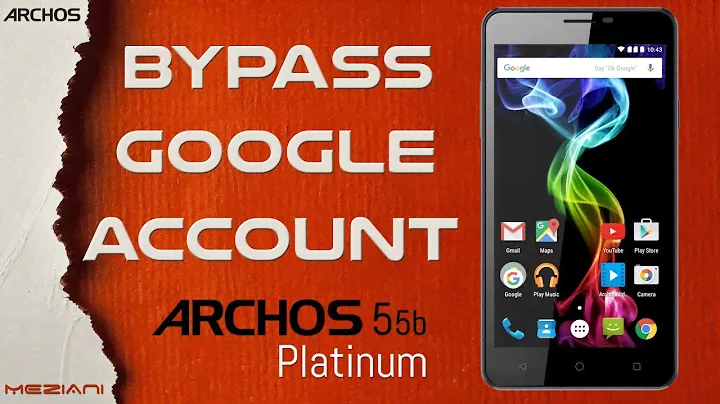 Bypass Google Account ARCHOS 55b Platinum Remove FRP