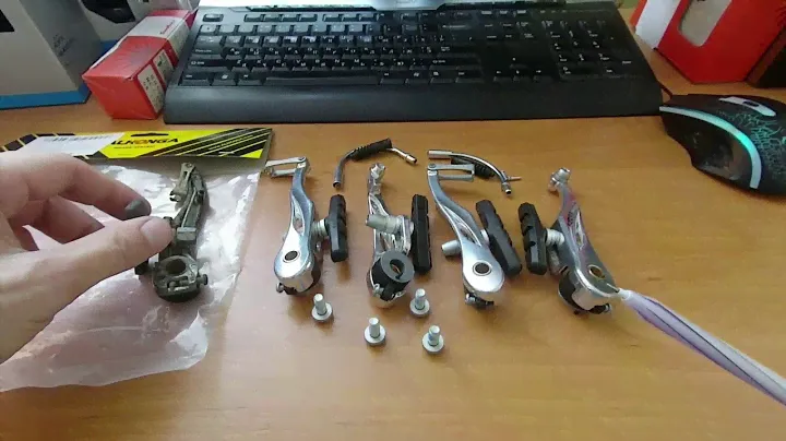 Комплект тормозов V-brake ALHONGA HJ-624AD